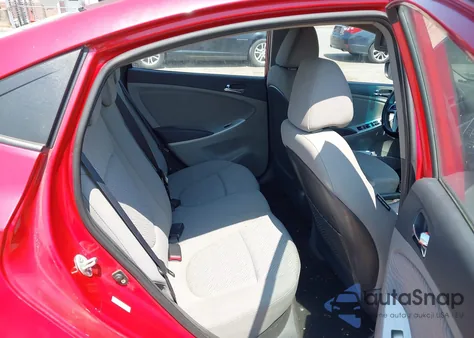 2012 Hyundai Accent Gls z USA, uszkodzony, nr VIN KMHCU4AE7CU099833